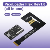Picoloader Flex for NGC GameCube Solder-Free Optical Drive Emulator (ODE) Based RP2040 Swiss Loader GCloader Lite Picoboot