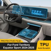 Car TPU Film for Ford Territory 2024 2025 Equator Sport PPF Pre Cut Cover Film Auto Center Console Screen Interior Accessories