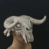 Halloween Cosplay Mask Decorative Realistic Costume Props Horror Mask for Carnival Festival Costume Party