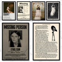 Music E-Ethel Cain Poster Premium Art Wall Decor, Simple Ornament for Living and Leisure Areas