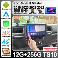 Android 16 For Renault Master 2019 2020 2021 2022 Car Radio Wireless Carplay Multimedia Video Player Gps navigation Touch Screen