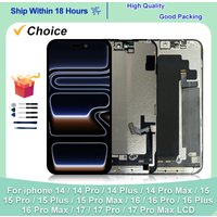 OLED For iPhone 17 Pro Max LCD 15 17 Display Digitizer Touch Screen INCELL For iPhone 16 Pro Max 14 Plus 15 Pro LCD 13 Pro 14 P