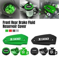 For Kawasaki Z900 ABS 2017-2022 2023 2024 Motorcycle Front Rear Brake Fluid Reservoir Cover Engine Oil Filler Cap Protector Z900
