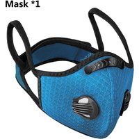 AliExpress NONE 1PC Cycling Face Mask Set Outdoor Sports Mask PM2.5 Anti-Pollution Washable Sports Mask Outdoor Sports Training Cycling Mask