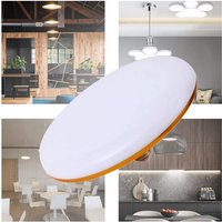 LED Bulb E27 Base Led Lamp Super Bright AC 220V 15W Indoor Lighting Flying Saucer Light 6500k Energy Saving Lamp Garage Light