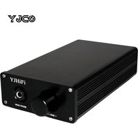 YJCO TPA6120A HiFi Headphone Amplifier NE5534 Op-amp Desktop Audio Amp 32-600Ω ALPS Potentiometer AC 220V YJ352