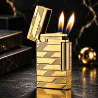 customize Lighters Sound Soft Flame Luxury Cigar Smoking Accessory Vintage Tobacco Gadget Collection