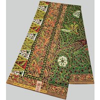 115CM Wide 6Yards African Traditional Printed Cotton Batik Wax Fabric for Sewing Summer Dress Clothes Pants Cushion Covers R2304