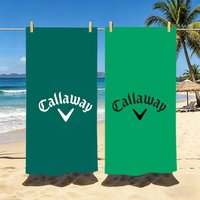 Brand Callaway Golf Towel Polyester Beach Towel Quick Dry Sand Free Bath Towel for Summer Pool Travel Vacation