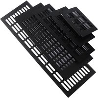 1pc Ventilation Grille 150mm Aluminium Rectangular Cabinet Wardrobe Air Vent Grille Ventilation Cover Grille Vent Furniture Part