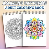 Kaleidoscope Patterns Adult Coloring Book–9th Edition, 3 Sizes – Mandala & Geometric Designs for Stress Relief, Mindfulness