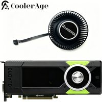 For NVIDIA Quadro M5000 M6000 P5000 P6000 K6000 68MM PLB06625B12HH Graphics Card Replacement Fan