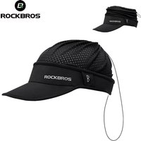 ROCKBROS Summer Cap Refreshing Sun Protection Quick-Drying Two Ways to Wear Breathable Suitable for Helmet Unisex Size Sport Hat