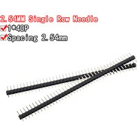 10pcs/lot Hot Sale 40 Pin 1x40 Single Row Male 2.54mm Breakable Pin Header Connector Strip