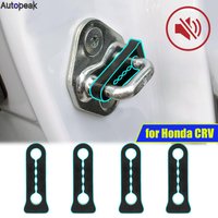 Door Lock Buffer Damper For Honda CRV CR-V 2007–2023 Soundproof Insulation Quiet Deaf Creaking Noise Seal Stopper Deadener