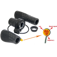 AliExpress NONE 20X Half Throttle for Electric Bicycle Left Right Sleeve Rotary Handle Waterproof Connector Electric Scooter Accelerator