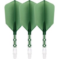 CUESOUL ROST T19 Integrated Dart Shaft and Flight Slim Shape-Dark Green