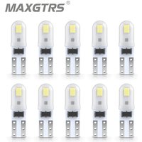 10Pcs T5 Led Bulb W3W W1.2W Led Canbus Car Interior Lights Dashboard warming indicator Wedge Auto Instrument Lamp 12V/24V