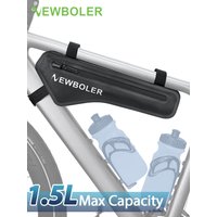 AliExpress NEWBOLER 1.5L Bicycle Triangle Bag TPU Waterproof Cycling Bag Bicycle Under Tube Bag MTB Road Bicycle Bag Bike Accessories