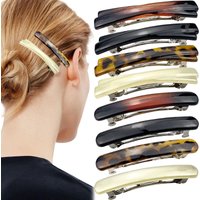 Retro Thin Hair Clips Spring French Hair Clips Hair Style Blue Hair Accessories Female Hair Accessories Perfect Gift Choice