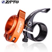 ZTTO MTB Folding Bike Seat Post Clamp Quick Release Lock Ultralight Bicycle Seat Tube Mount 39.8 40.8mm For 33.9mm