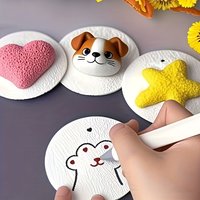 3D Magic Foam Texture Painting DIY Drawing Kids Art Supplies Kit Educational Sponge Canvas Craft Board for Children Activity