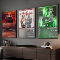 D-D-Block E-EuropeS Poster Sticky Wall Art Printing Waterproof Home Living Bed Room Bar Aesthetic Decor