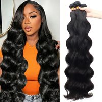 12A Human Hair Bundles 26 28 30 Inch Body Wave Virgin Hair 4 Bundles Unprocessed Brazilian Raw Double Weft Human Hair Extensions