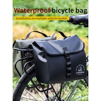 AliExpress cycle zone Bicycle Handlebar Bag Large Capacity Bike Storage Front Tube Bags Bicycle Rear Seat Carrier Bag Bike Trunk Cycling Accessories