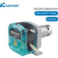 Kamoer 1140ml/min L Type KKDD High Flow Peristaltic Pump 12V24V DC Motor Gear Transmission Self-priming Pump for Liquid Transfer