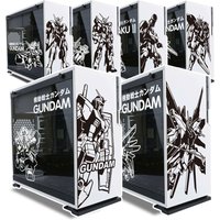 Personaliy Anime Stickers for PC Case,Cartoon Decor Decals for Computer Chassis Skin,Waterproof Easy Removable