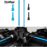 YEAHRUN Metal Alloy Center Drive Shaft with Diff Cup for Tamiya TT01 1/10 RC Car Upgrade Parts