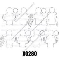 Action Figures Building Blocks Series X0280 XH1446 XH1447 XH1448 XH1449 XH1450 XH1451 XH1452 XH1453 DIY Toys