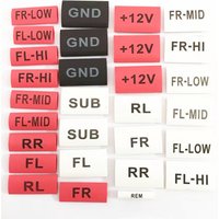 Car Audio Modification Wire Heat Shrinkable Tube Insulation Flame Retardant for Nulaxy Car FM Transmitter Honda Accord BMW E39