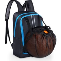 Basketball Sports Backpack Multi-Purpose, Large Capacity Travel Bag for Gym Swimming Hiking, Waterproof Outdoor Fitness Backpack