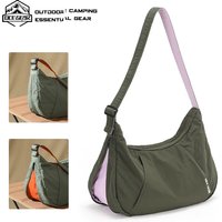 Expandable Crossbody Shoulder Bag Waterproof Lightweight Large Capacity Adjustable Strap Messenger Bag for Women Men Travel