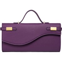 Epsom Leather Shoulder Bag Women High End Fashion Minimalist Exquisite Crossbody Bag 2025 Trend Elegant Designer Luxury Handbag