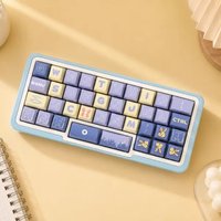 Sink2u Mini Mechanical Keyboard Kit Customized Wired Single-mode Qaz Layout FDM Printing E-sports Gaming Office Keyboard DIY