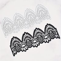 1PC Lace Edge Cutting Dies Metal Stencil for DIY Scrapbooking Album Greeting Card Making Paper Craft