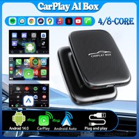 Android14 Carplay Ai Box Smart Wireless CarPlay Android Auto Adapter 4/8-Core For Netflix For YouTube car intelligent systems