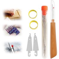 31/34/36/37Pcs/Set Sewing Tool Set Big Eye Steel Sewing Needles Kit Needles Thread Hand Repair Tools for Beginners