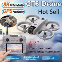 Original NEW GT3 Drone 8K GPS WIFI Professional HD Dual Camera Aerial Photography Remote Control HD Aircraft Quadcopter UAV Toys