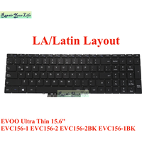 US LA Latin Brazil Keyboard for EVOO Ultra Thin Notebook EVC156 EVC156-1 evc156-1bk EVC156-2 2BK PT-BR Brasil Portuguese Teclado