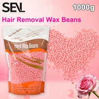 1000g Hard Wax Beans Hot Film Depilatory Wax Beads Full Body Hair Removal Wax for Wax Heater Machine Beauty Tools