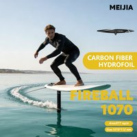 FIREBALL 1070 Carbon Fiber Water Wings High Lift Low Drag 877 Square Centimeter Area Inflatable Sports Game Equipment