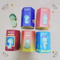 Genuine Smiski Hippers Museum Bath Bed Cheer Yoga Work Series Blind Box Kawaii Mini Figure Doll Toy Birthday Customized Gift