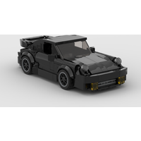 MOC speed-Black Bird (930) Turbo 355PCS racing sports car Vehicle Racer Building Blocks Brick Creative Garage Toys