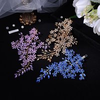 Fashion Handmade Crystal Rhinestone Hair Clips Hairbands Wedding Hair Accessories For Women Bride Headbands
