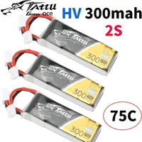 Tattu 300mAh 7.6V 75C 2S1P 2S Lipo Battery Pack with PH2.0 Plug Connector