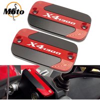 For HONDA X41300 STX VT X4 1300 CB 1300F Brand new Motorcycle CNC Aluminum Front Brake Reservoir Fluid Tank Cover Oil Cup Cap
